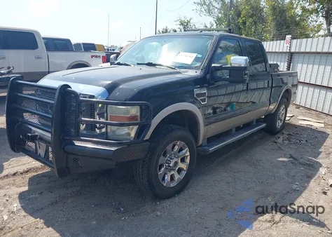 2010 Ford F-250 King Ranch z USA, uszkodzony, nr VIN 1FTSW2BR8AEB12497